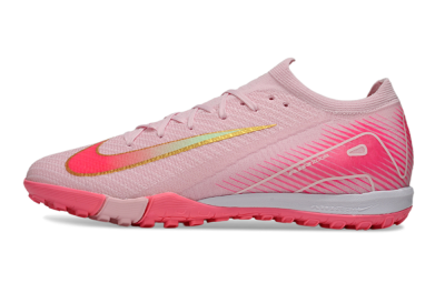 Unisex Nike Air Zoom Mercurial Vapor 16 Elite TF Artificial Turf Low-Tops Football Shoes - Pink/Gold/White