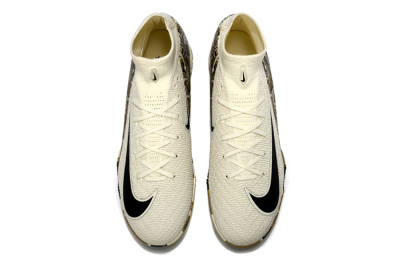 Unisex Nike Air Zoom Mercurial Superfly 10 Elite TF Artificial Turf High-Tops Football Shoes - Beige/Black/Brown