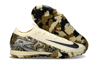 Unisex Nike Air Zoom Mercurial Vapor 16 Elite TF Artificial Turf Low-Tops Football Shoes - Beige/Black/Brown