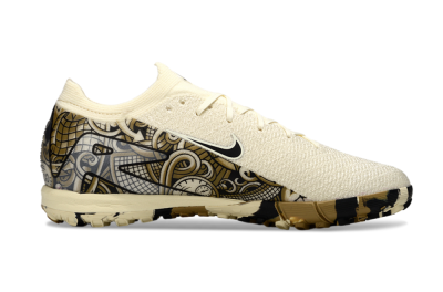 Unisex Nike Air Zoom Mercurial Vapor 16 Elite TF Artificial Turf Low-Tops Football Shoes - Beige/Black/Brown