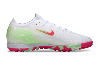 Unisex Nike Air Zoom Mercurial Vapor 16 Elite TF Artificial Turf Low-Tops Football Shoes - White/Red/Gold