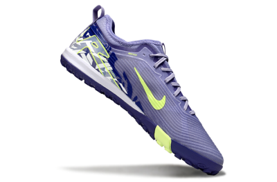Unisex Nike Air Zoom Mercurial Vapor 16 Pro TF Artificial Turf Low-Tops Football Shoes - Purple/Yellow/White