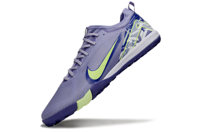Unisex Nike Air Zoom Mercurial Vapor 16 Pro TF Artificial Turf Low-Tops Football Shoes - Purple/Yellow/White