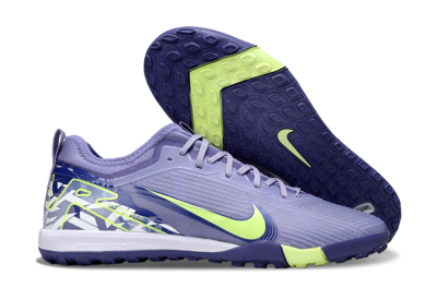 Unisex Nike Air Zoom Mercurial Vapor 16 Pro TF Artificial Turf Low-Tops Football Shoes - Purple/Yellow/White