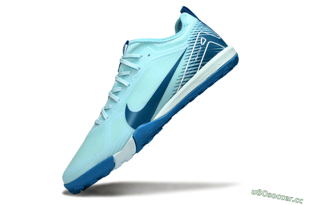 Unisex Nike Air Zoom Mercurial Vapor 16 Pro TF Artificial Turf Low-Tops Football Shoes - Jade/White 5