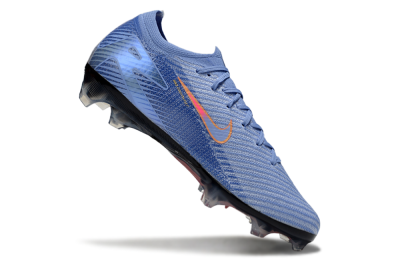 Unisex Nike Air Zoom Mercurial Vapor 16 Elite FG Firm Ground Low-Tops Football Boots - Blue/Pink/Gold