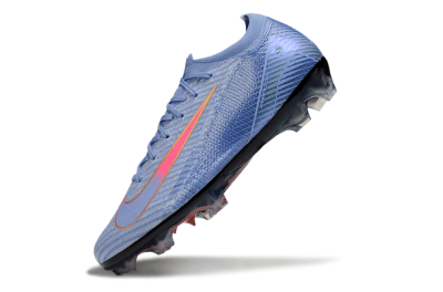 Unisex Nike Air Zoom Mercurial Vapor 16 Elite FG Firm Ground Low-Tops Football Boots - Blue/Pink/Gold