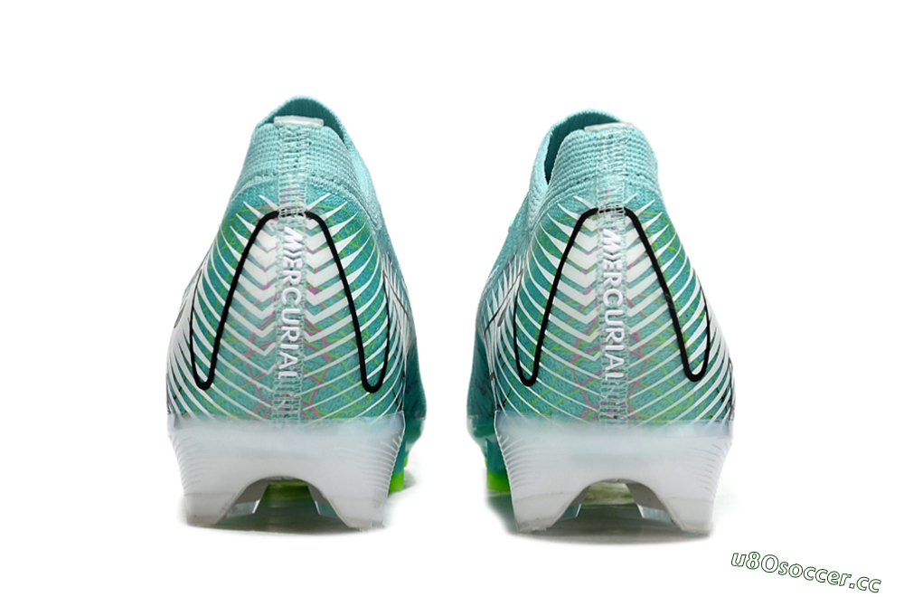 Unisex Nike Air Zoom Mercurial Vapor 16 Elite FG Firm Ground Low-Tops Football Boots - Blue/Black/White 5