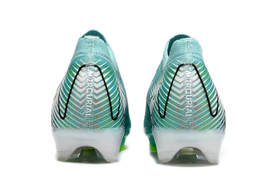 Unisex Nike Air Zoom Mercurial Vapor 16 Elite FG Firm Ground Low-Tops Football Boots - Blue/Black/White