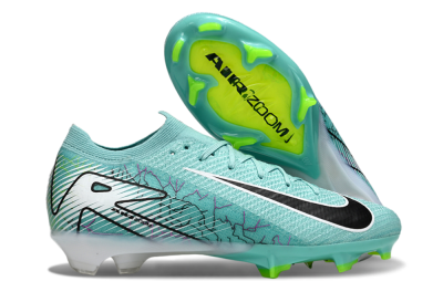 Unisex Nike Air Zoom Mercurial Vapor 16 Elite FG Firm Ground Low-Tops Football Boots - Blue/Black/White
