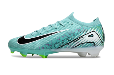Unisex Nike Air Zoom Mercurial Vapor 16 Elite FG Firm Ground Low-Tops Football Boots - Blue/Black/White