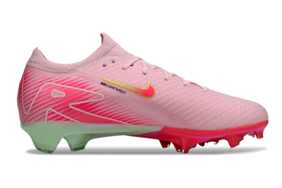 Unisex Nike Air Zoom Mercurial Vapor 16 Elite FG Firm Ground Low-Tops Football Boots - Pink/Red/Gold