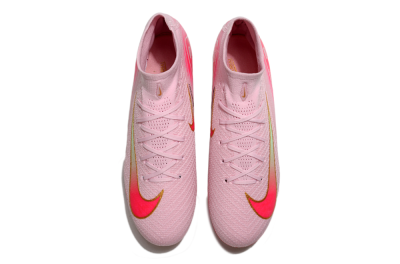 Unisex Nike Air Zoom Mercurial Superfly 10 Elite FG Firm Ground High-Tops Football Boots - White/Red/Gold