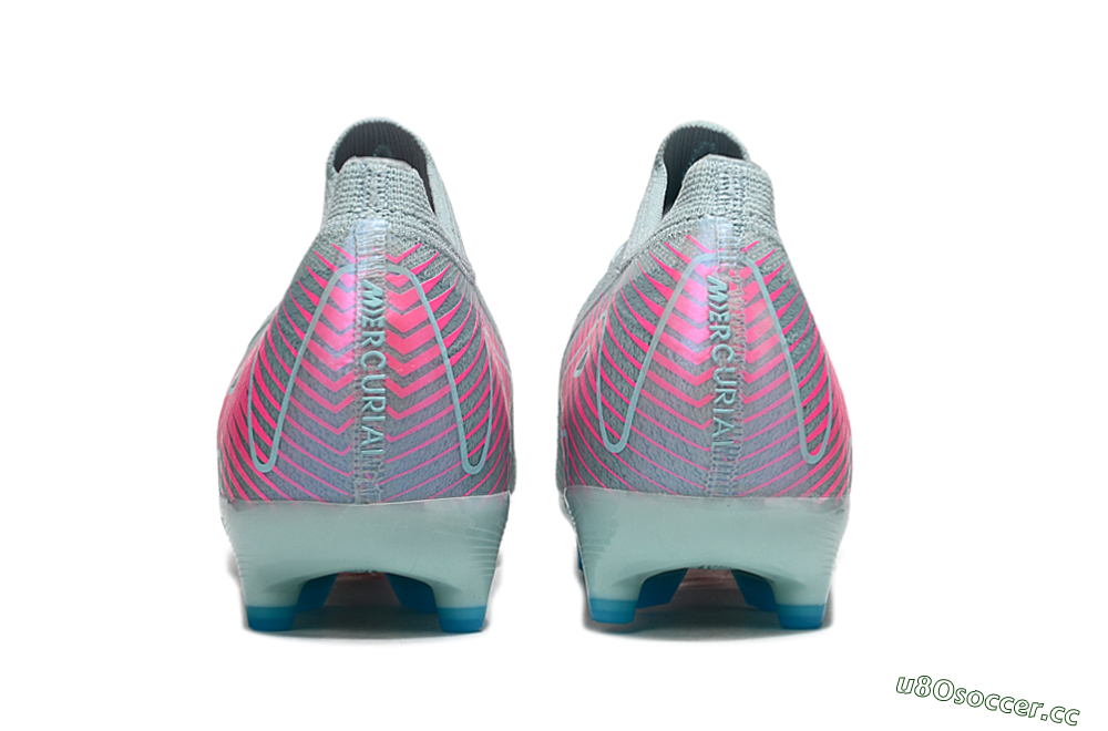 Unisex Nike Air Zoom Mercurial Vapor 16 Elite AG Artificial Grass Low-Tops Football Boots - Jade/Pink/White 5