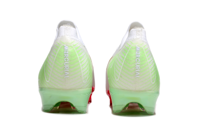 Unisex Nike Air Zoom Mercurial Vapor 16 Elite FG Firm Ground Low-Tops Football Boots - White/Red/Gold