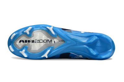 Unisex Nike Air Zoom Mercurial Vapor 16 Elite FG Firm Ground Low-Tops Football Boots - Blue/White/Black