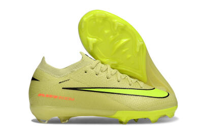 Kids Nike Air Zoom Mercurial Vapor 16 Elite FG Firm Ground Low-Tops Football Boots - Yellow/Black/Red