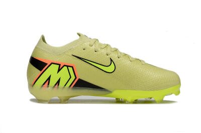 Kids Nike Air Zoom Mercurial Vapor 16 Elite FG Firm Ground Low-Tops Football Boots - Yellow/Black/Red