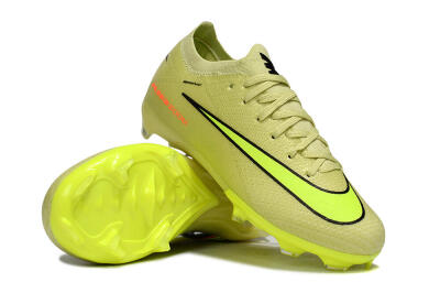 Kids Nike Air Zoom Mercurial Vapor 16 Elite FG Firm Ground Low-Tops Football Boots - Yellow/Black/Red