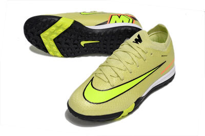 Kids Nike Air Zoom Mercurial Vapor 16 Elite TF Artificial Turf Low-Tops Football Shoes - Yellow/Black/Red