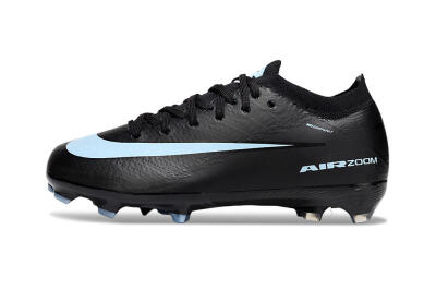 Kids Nike Air Zoom Mercurial Vapor 16 Elite FG Firm Ground Low-Tops Football Boots - Black/Jade