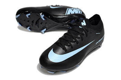 Kids Nike Air Zoom Mercurial Vapor 16 Elite FG Firm Ground Low-Tops Football Boots - Black/Jade
