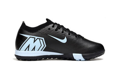 Kids Nike Air Zoom Mercurial Vapor 16 Elite TF Artificial Turf Low-Tops Football Shoes - Black/Jade