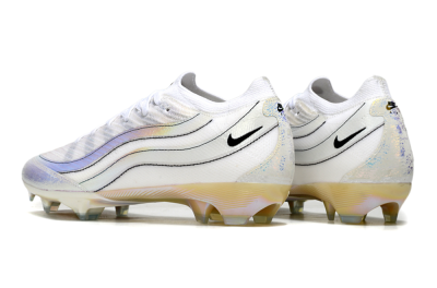 Unisex Nike Air Zoom Mercurial Vapor 16 Elite FG Firm Ground Low-Tops Football Boots - White/Beige/Gold