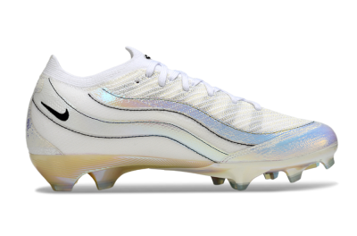 Unisex Nike Air Zoom Mercurial Vapor 16 Elite FG Firm Ground Low-Tops Football Boots - White/Beige/Gold