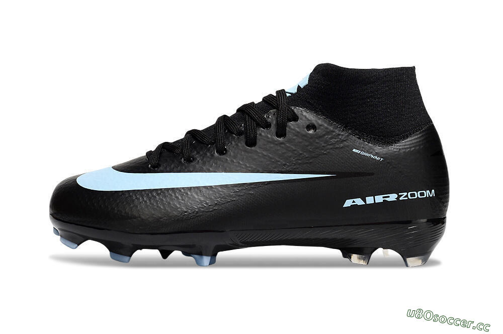 Kids Nike Air Zoom Mercurial Superfly 10 Elite FG Firm Ground High-Tops Football Boots - Black/Jade 0