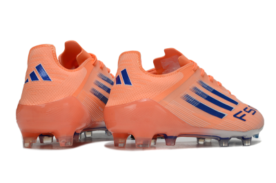 Men's Adidas F50+ Elite FG Firm Ground Low-Tops Football Boots - Red/Blue/White