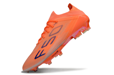 Men's Adidas F50+ Elite FG Firm Ground Low-Tops Football Boots - Red/Blue/White