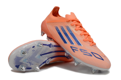 Men's Adidas F50 Elite SG Soft Ground Low-Tops Football Boots - Red/Blue/White