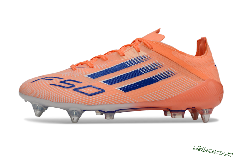 Men's Adidas F50 Elite SG Soft Ground Low-Tops Football Boots - Red/Blue/White 0
