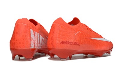 Unisex Nike Air Zoom Mercurial Vapor 16 Elite FG Firm Ground Low-Tops Football Boots - Red/White