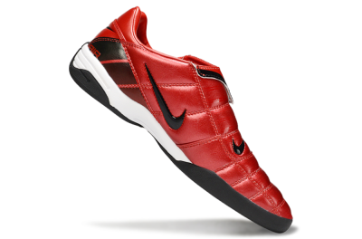 Men's Nike Air Zoom Total 90 III IC Indoor & Futsal Low-Tops Football Shoes - Red/Black/White