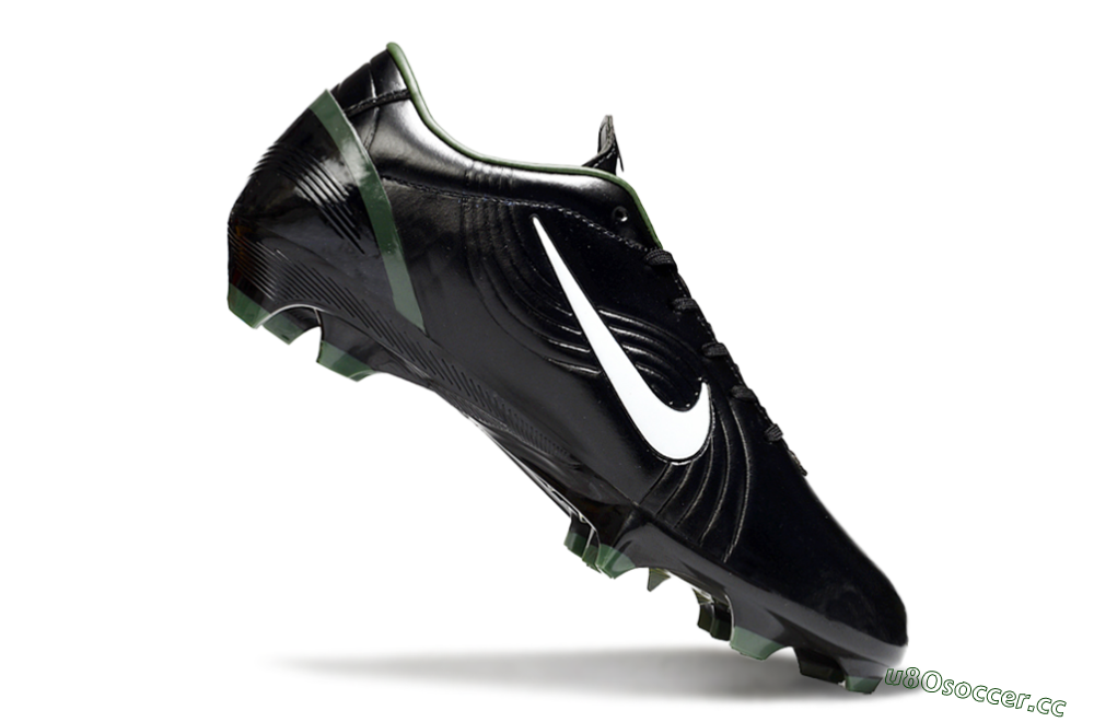 Unisex Nike Air Zoom Mercurial Vapor 16 Elite FG Firm Ground Low-Tops Football Boots - Black/White/Green 4