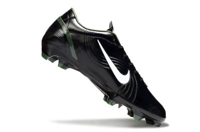 Unisex Nike Air Zoom Mercurial Vapor 16 Elite FG Firm Ground Low-Tops Football Boots - Black/White/Green