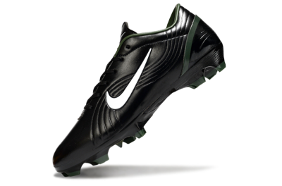 Unisex Nike Air Zoom Mercurial Vapor 16 Elite FG Firm Ground Low-Tops Football Boots - Black/White/Green