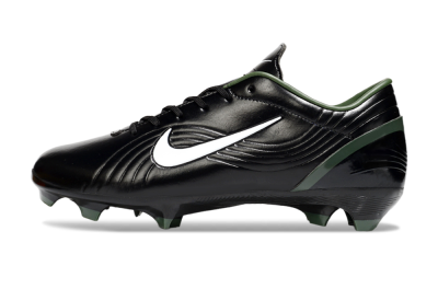 Unisex Nike Air Zoom Mercurial Vapor 16 Elite FG Firm Ground Low-Tops Football Boots - Black/White/Green