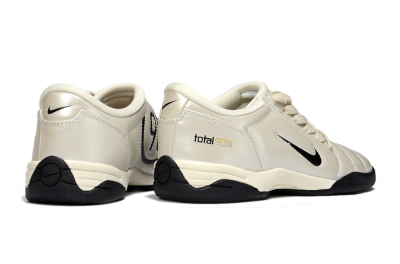 Men's Nike Total 90 III IC Indoor & Futsal Low-Tops Football Shoes - Beige/Black