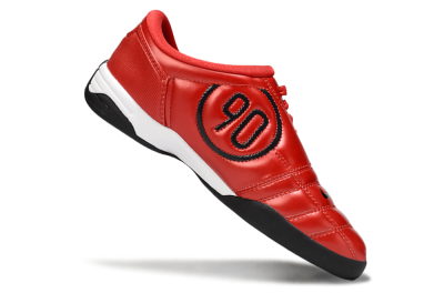 Men's Nike Total 90 III IC Indoor & Futsal Low-Tops Football Shoes - Red/Black/White