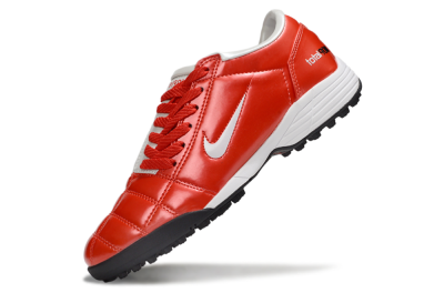 Unisex Nike Total 90 III TF Artificial Turf Low-Tops Football Shoes - Red/White/Black