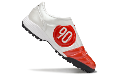Unisex Nike Total 90 III TF Artificial Turf Low-Tops Football Shoes - Red/White/Black