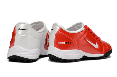 Unisex Nike Total 90 III TF Artificial Turf Low-Tops Football Shoes - Red/White/Black