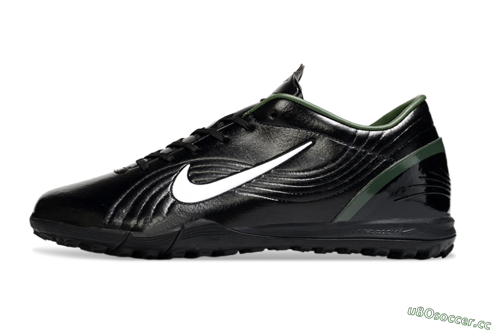 Unisex Nike Air Zoom Mercurial Vapor 16 Elite TF Artificial Turf Low-Tops Football Shoes - Black/White/Green 0