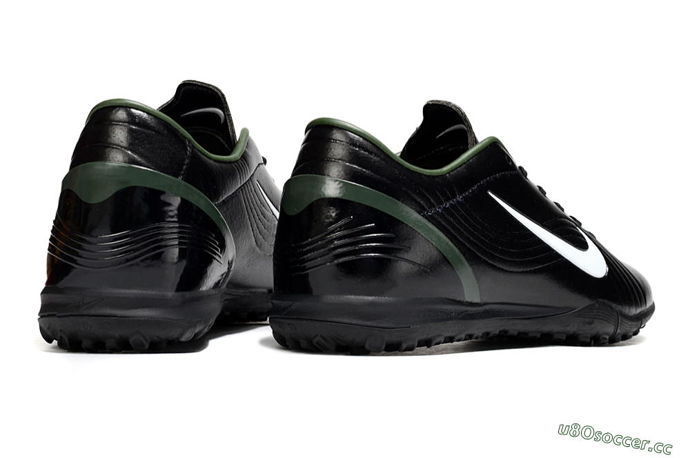 Unisex Nike Air Zoom Mercurial Vapor 16 Elite TF Artificial Turf Low-Tops Football Shoes - Black/White/Green 6