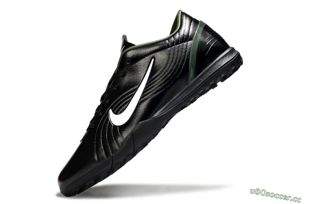 Unisex Nike Air Zoom Mercurial Vapor 16 Elite TF Artificial Turf Low-Tops Football Shoes - Black/White/Green 5