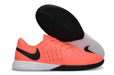 Men's Nike Lunar Gato 2 IC Indoor & Futsal Low-Tops Football Shoes - Red/Black/White