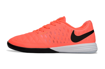 Men's Nike Lunar Gato 2 IC Indoor & Futsal Low-Tops Football Shoes - Red/Black/White